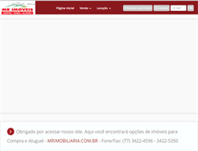Tablet Screenshot of mrimobiliaria.com.br